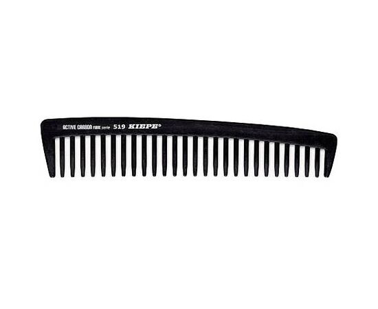 Гребінець KIEPE ACTIVE CARBON FIBRE 185 X 38 модель 519, фото 