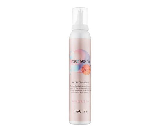 Незмивний мус для кондиціонування Inebrya leave-In Conditioning Mousse, 200 мл, фото 