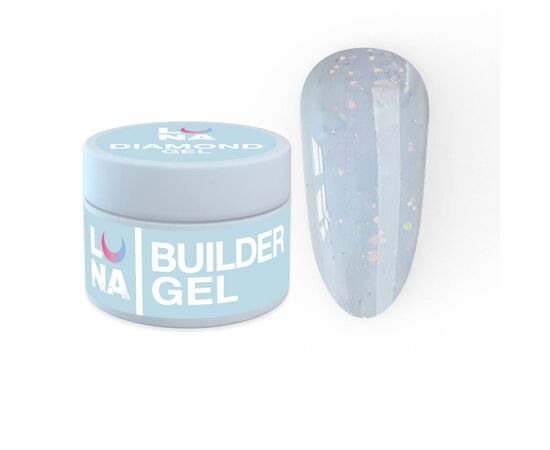 Гель для нарощування Luna  Diamond Gel №5 15ml, Об'єм: 15 мл, Колекція гелів: Diamond Gel, Номер: 5, фото 