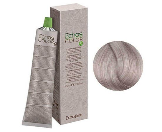 Крем-фарба для волосся Echosline Echos Color Colouring Cream, 9.11 Екстрахолодний ультрасвітлий блонд, 100 мл, Номер краски: 9.11, фото 