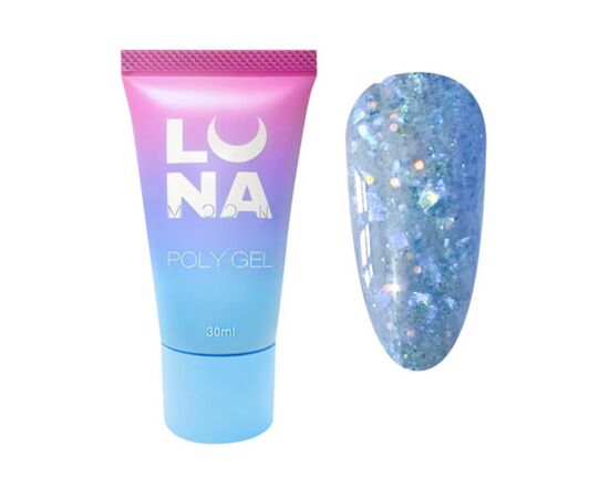 Полігель для нарощування LUNA Poly Gel № 11, 30 мл, Вид акрігелю: Густий, Номер: 11, фото 