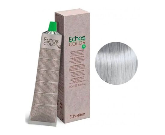 Крем-фарба для волосся Echosline Echos Color Colouring Cream, 12.88 Екстраплатиновий попелястий блонд, 100 мл, Номер краски: 12.88, фото 
