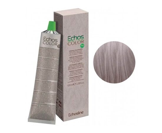 Крем-фарба для волосся Echosline Echos Color Colouring Cream,8.12 Світлий  блондин холодний ірис, 100 мл, Номер краски: 8.12, фото 