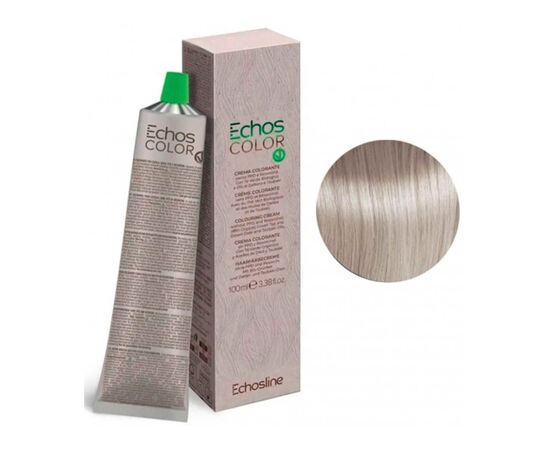 Крем-фарба для волосся Echosline Echos Color Colouring Cream,10.0 ICE Натуральний холодний платиновий блонд, 100 мл, Номер краски: 10.0 ICE, фото 