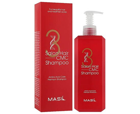 Шампунь з амінокислотами Masil 3 Salon Hair CMC Shampoo, 500 мл, фото 