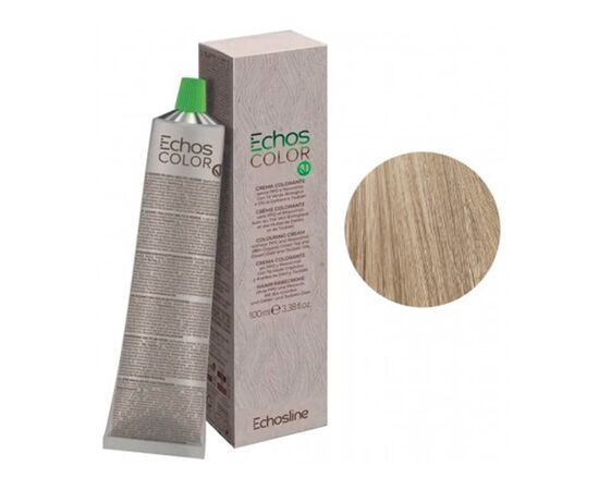 Крем-фарба для волосся Echosline Echos Color Colouring Cream,9.13 Ультрасвітлий блонд бежевий, 100 мл, Номер краски: 9.13, фото 