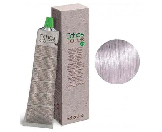Крем-фарба для волосся Echosline Echos Color Colouring Cream, 11.12 Платиновий насичений лід, 100 мл, Номер краски: 11.12, фото 
