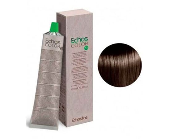 Крем-фарба для волосся Echosline Echos Color Colouring Cream,66.0 Екстранатуральний темний блонд, 100 мл, Номер краски: 66.0, фото 