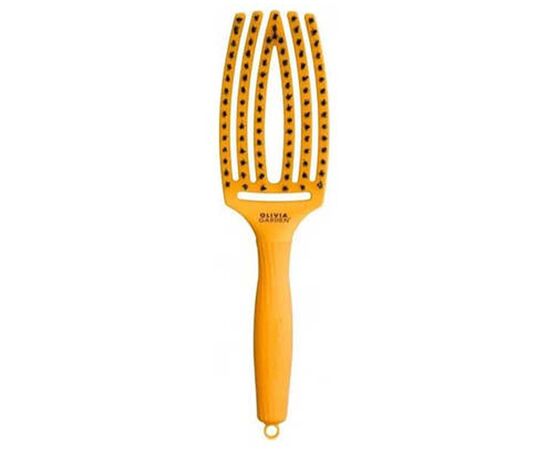 Щітка Fingerbrush Care Iconic Boar&Nylon Yellow Sunshine, фото 