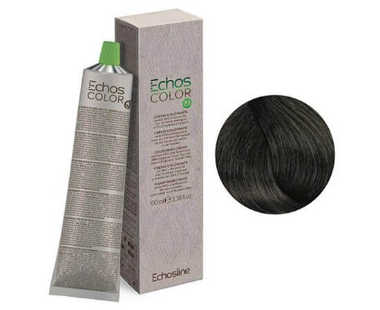 Крем-фарба для волосся Echosline Echos Color Colouring Cream,  5.0 Світлий каштан, 100 мл, Номер краски: 5.0, фото 