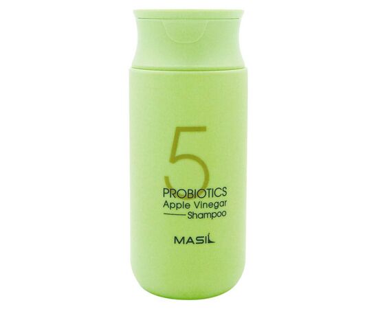 М'який безсульфатний шампунь з проботіками і яблучним оцтом Masil 5 Probiotics Apple Vinegar Shampoo , 150 мл, фото 
