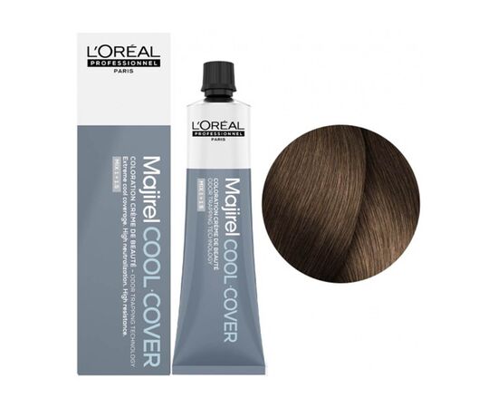 Стійка фарба для волосся L'Oreal Professionnel Majirel Cool Cover 7, Блондин, 60 мл, Об'єм: 60 мл., Номер краски: Cool Cover 7, фото , изображение 2
