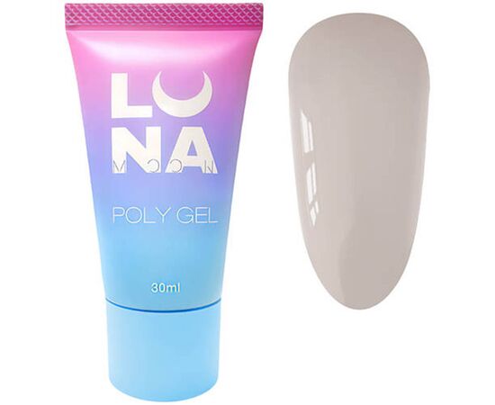 Полігель для нарощування LUNA Poly Gel № 5, 30 мл, Вид акрігелю: Густий, Номер: 5, фото 