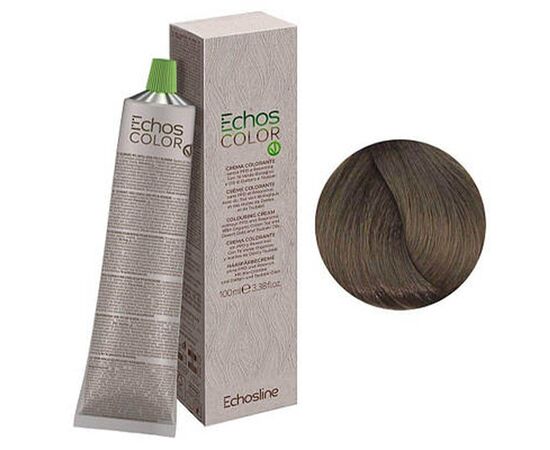 Крем-фарба для волосся Echosline Echos Color Colouring Cream,  7.11 Екстрахолодний середній блонд, 100 мл, Номер краски: 7.11, фото 