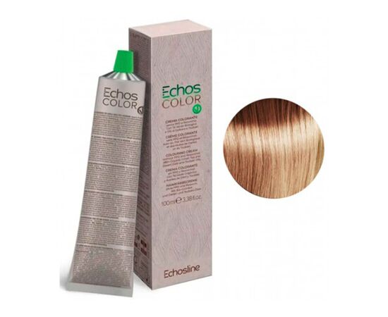 Крем-фарба для волосся Echosline Echos Color Colouring Cream,9.7 Ультрасвітлий блонд пісочний, 100 мл, Номер краски: 9.7, фото 