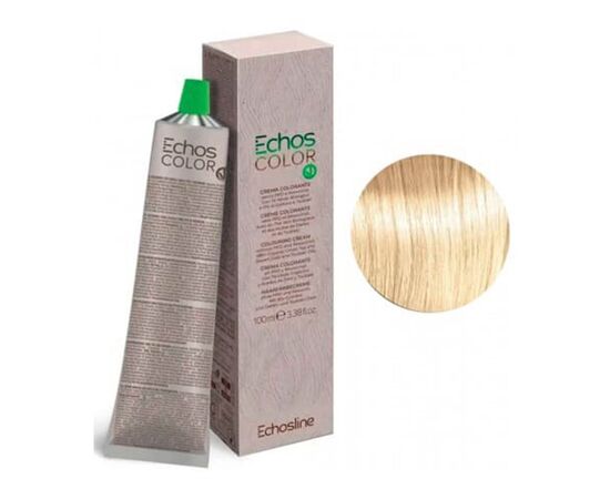 Крем-фарба для волосся Echosline Echos Color Colouring Cream, 12.0 Екстраплатиновий натуральний блонд, 100 мл, Номер краски: 12.0, фото 
