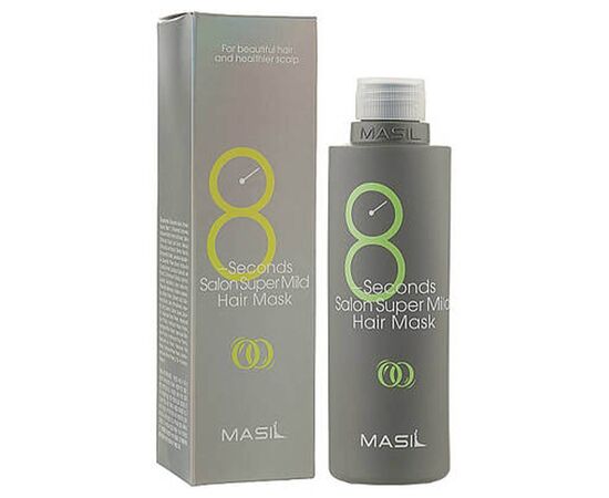 Суперм'яка маска для швидкого відновлення волосся Masil 8 Seconds Salon Supermild Hair Mask, 200 мл, фото 