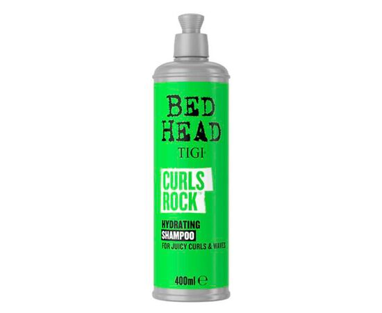Інтенсивно зволожуючий шампунь для в'юнкого волосся Tigi Bed Head Curls Rock Hydrating Shampoo, 400 мл, фото 