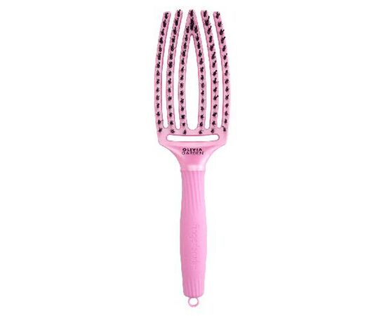 Щітка Fingerbrush Iconic Boar&Nylon Celestial Pink, фото 