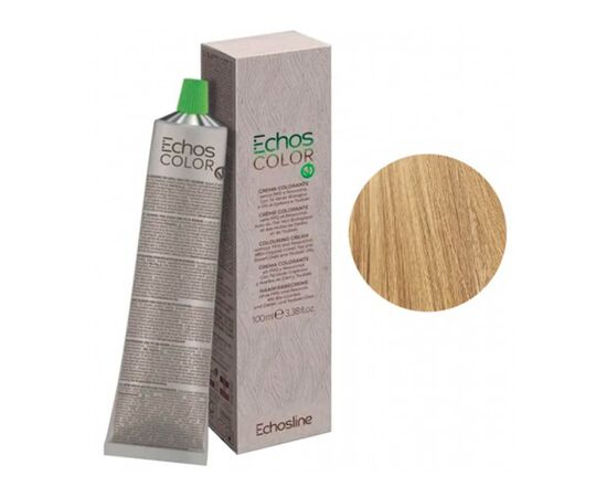 Крем-фарба для волосся Echosline Echos Color Colouring Cream, 9.03 Ультрасвітлий блонд натурально-золотистий , 100 мл, Номер краски: 9.03, фото , изображение 2
