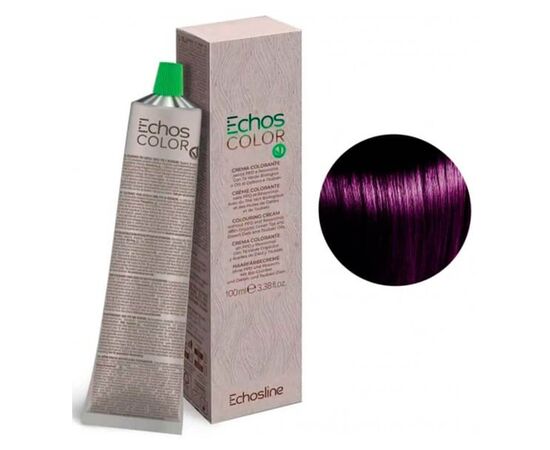 Крем-фарба для волосся Echosline Echos Color Colouring Cream  VIOLET , Фіолетова, 100 мл, Номер краски: Violet, фото 
