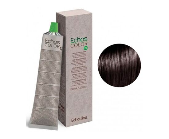 Крем-фарба для волосся Echosline Echos Color Colouring Cream,  5.27 Світлий каштан фіолетово-коричневий, 100 мл, Номер краски: 5.27, фото 