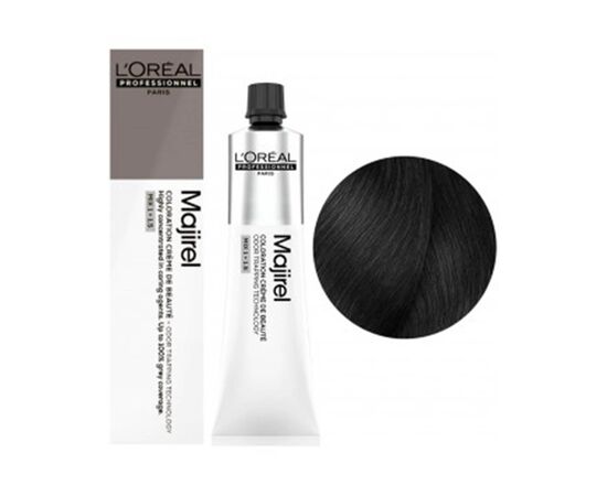 Крем-фарба для волосся L'Oreal Professionnel Majirel 5, Світлий шатен , 60 мл, Об'єм: 60 мл., Номер краски: 5, фото 
