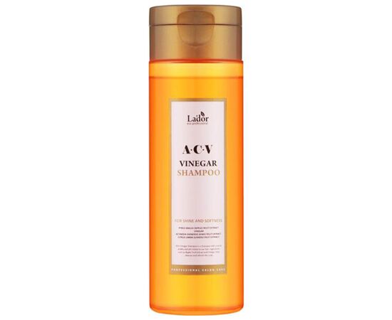 Глибокоочищувальний шампунь із яблучним оцтом La'dor ACV Vinegar Shampoo, 150 мл, фото 