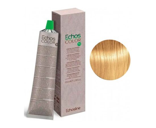 Крем-фарба для волосся Echosline Echos Color Colouring Cream,9.3 Ультрасвітлий блонд золотистий, 100 мл, Номер краски: 9.3, фото 