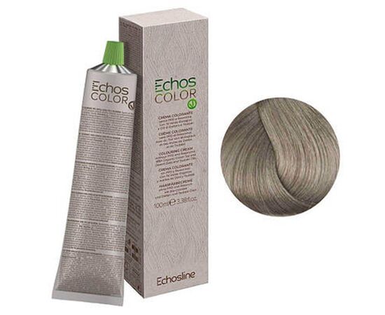 Крем-фарба для волосся Echosline Echos Color Colouring Cream, 8.11 Екстрахолодний світлий блонд, 100 мл, Номер краски: 8.11, фото 