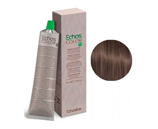 Крем-фарба для волосся Echosline Echos Color Colouring Cream,6.402  Темний блондин мідний холодний , 100 мл, Номер краски: 6.402, фото 