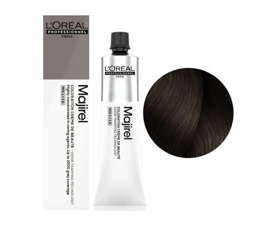 Крем-фарба для волосся L'Oreal Professionnel Majirel  6.13 Темний блондин попелясто-золотистий, 60 мл, Об'єм: 60 мл., Номер краски: 6.13, фото 