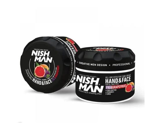 Крем для рук та обличчя Nishman Hand and Face Cream Fig and Grapefruit, 300 мл, фото 