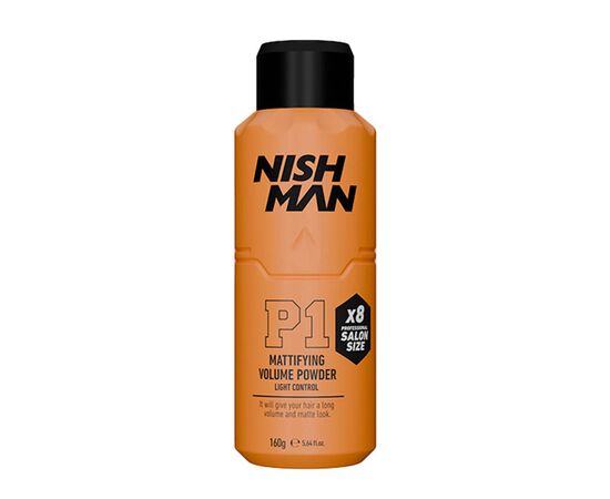 Пудра для створення об'єму матова Nishman Р1 Salon size, 160 г, фото 