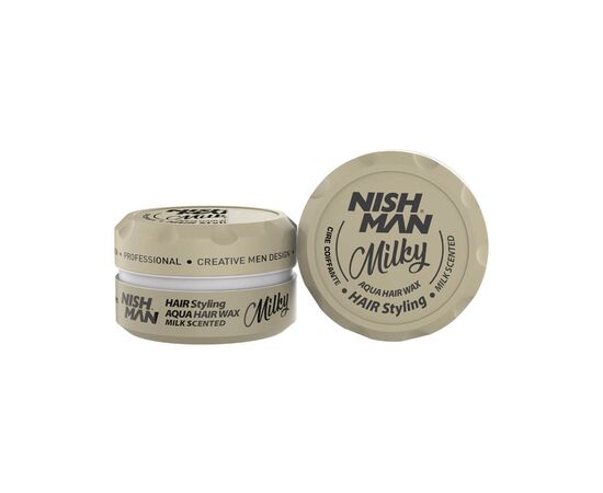 Помада для стайлінгу волосся Nishman Milky, 150 мл, фото 