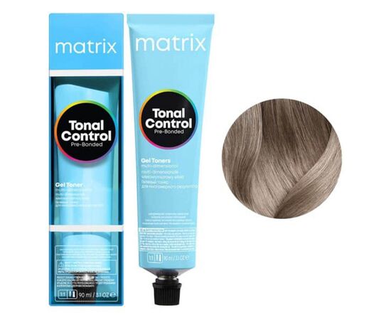 Гелевий тонер на кислотній основі  Matrix Tonal Control Pre-Bonded Acidic Gel Toner 7NA Темний блондин натурально-попелястий, 90 мл, Вид: Тонер, Номер краски: 7NA, фото 