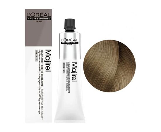 Крем-фарба для волосся L'Oreal Professionnel Majirel Majirel 9.13 Дуже світлий блондин попелясто-золотистий, 60 мл, Об'єм: 60 мл., Номер краски: 9.13, фото 