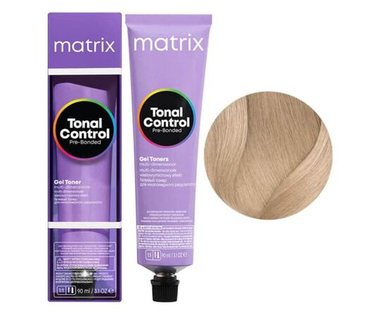 Гелевий тонер на кислотній основі  без вмісту аміаку Matrix Tonal Control Pre-Bonded Acidic Gel Toner 10GB Дуже-дуже Світлий Блондин Золотисто-коричневий, 90 мл, Вид: Тонер, Номер краски: 10GB, фото 
