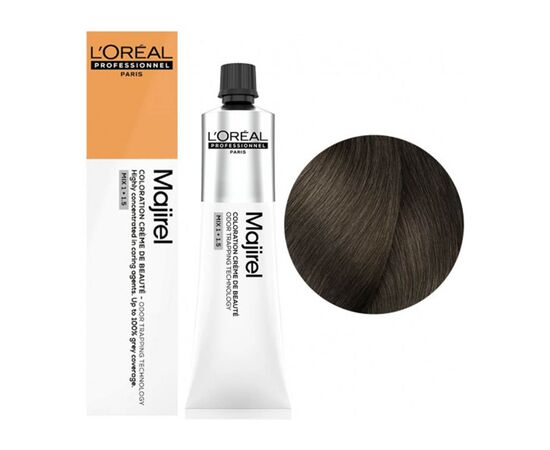 Крем-фарба для волосся L'Oreal Professionnel Majirel 5.3 Світлий шатен золотистий, 60 мл, Об'єм: 60 мл., Номер краски: 5.3, фото 