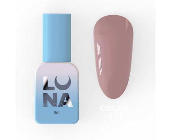 Гель-лак Luna Color №19 (8ml), Объём: 8 мл, Номер: 19, фото 