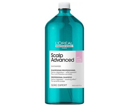 Заспокійливий шампунь для чутливої шкіри голови Loreal Professionnel Scalp Advanced, 1500 мл, фото 