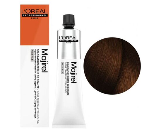 Крем-фарба для волосся L'Oreal Professionnel Majirel 4.45, Шатен мідно-червоний, 60мл, Об'єм: 60 мл., Номер краски: 4.45, фото 