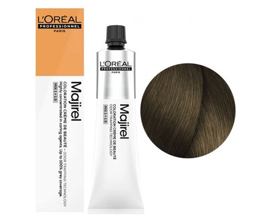 Крем-фарба для волосся L'Oreal Professionnel Majirel 6.3 Темний блондин золотистий, 60 мл, Об'єм: 60 мл., Номер краски: 6.3, фото 