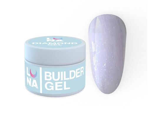 Гель для нарощування Luna  Diamond Gel №9 15ml, Об'єм: 15 мл, Колекція гелів: Diamond Gel, Номер: 9, фото 