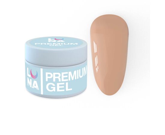 Гель для нарощування Luna Premium Gel №18 (30ml), Об'єм: 30 мл, Колекція гелів: Premium Gel, Номер: 18, фото , изображение 2