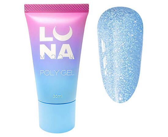 Полігель для нарощування LUNA Poly Gel № 17, 30 мл, Вид акрігелю: Густий, Номер: 17, фото 