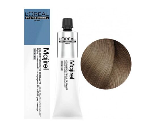 Крем-фарба для волосся L'Oreal Professionnel Majirel 9.12, Дуже світлий блондин попелясто-перламутровий, 60 мл, Об'єм: 60 мл., Номер краски: 9.12, фото 