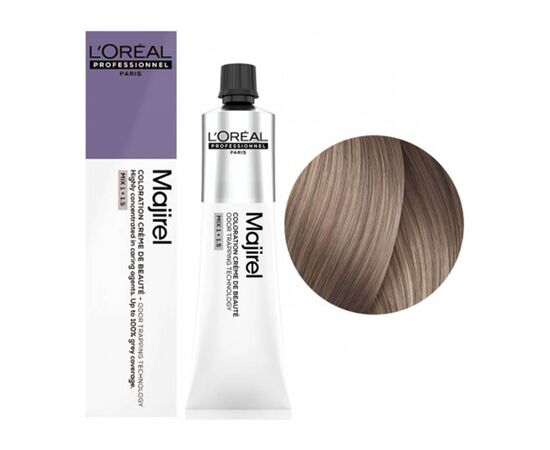 Крем-фарба для волосся L'Oreal Professionnel Majirel 9.22, Дуже світлий блондин перламутровий інтенсивний, 60 мл, Об'єм: 60 мл., Номер краски: 9.22, фото 