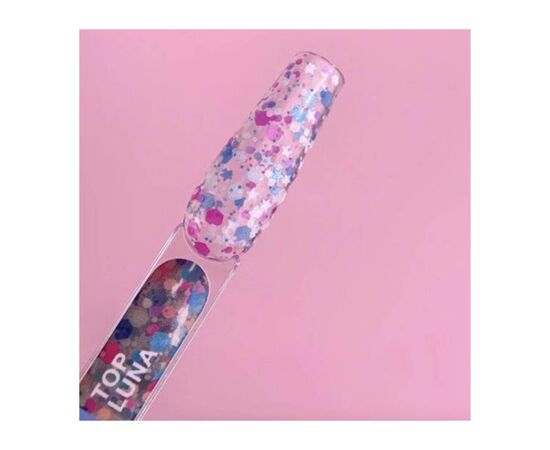 Топ для гель-лаку Top Luna 13ml, фото , изображение 3