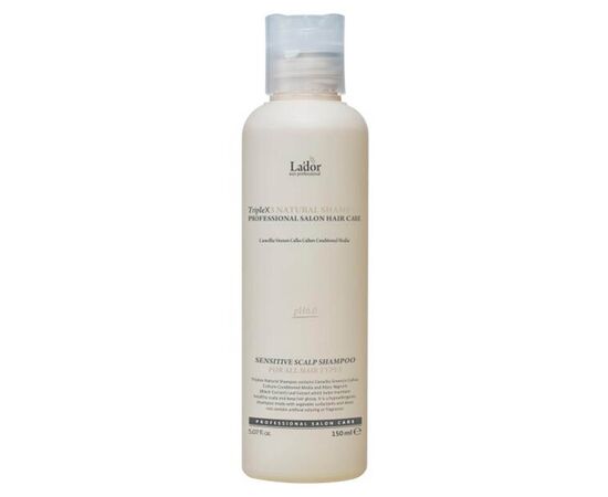 Безсульфатний органічний шампунь La'dor Triplex Natural Shampoo, 150 мл, фото 